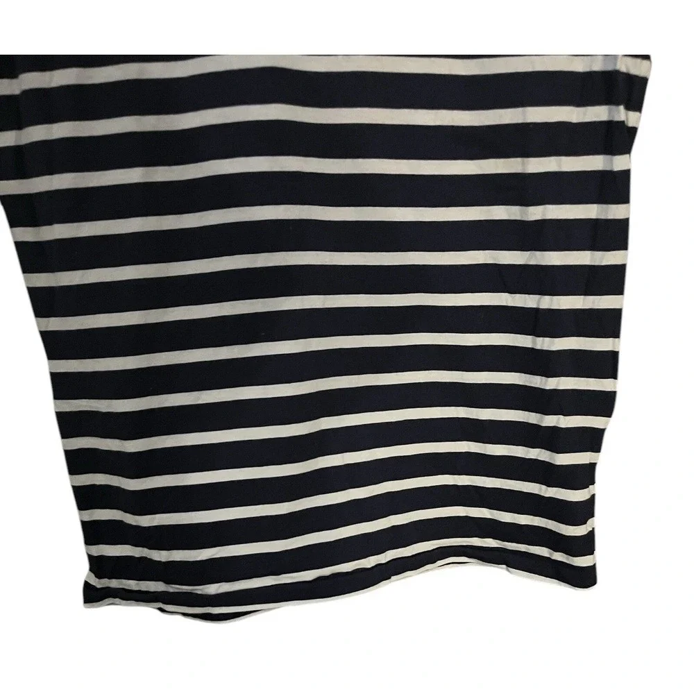 Polo Ralph Lauren Custom Slim Fit Navy Stripe Crewneck T-Shirt Men's Small